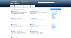 Desktop Screenshot of anuncios-mexico.com