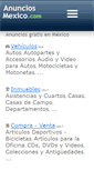 Mobile Screenshot of anuncios-mexico.com